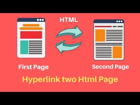 How to link one page to another page in HTML How to link one page to another page in HTML