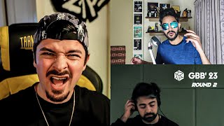 COLAPS REACTS | DILIP \u0026 MR. ANDROIDE | GBB23: SOLO WILDCARDS | 2. Round