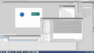 Adding code snippets to button in FlashCS6