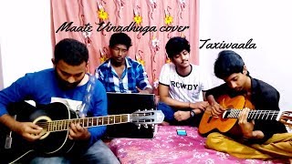 Maate vinadhuga song|Taxiwaala|Guitar| Cover|  Vijay Deverakonda, Priyanka jawalkar || Sid Sriram