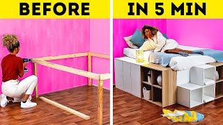 Extreme Bedroom Makeover Ideas With DIY Platform Bed Designs!