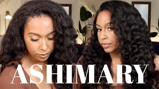 FALL/WINTER HAIR! | Invisi-Strap™ 360 Newborn Hairline Kinky Straight Wig | ft. Ashimary Hair