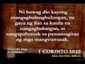 I Corinto - Kapitolo 10- Mapalad ang Bumabasa