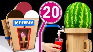 TOP 20 Amazing ideas and School Projects from Cardboard