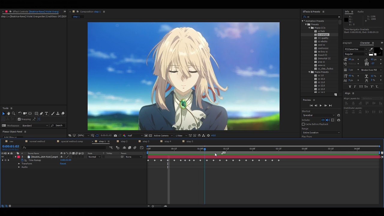 Lawamvs After Effects Tutorial Amv Twixtor Youtube
