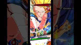 ドラゴンボールレジェンズ  孫悟空(超サイヤ人3)\u0026ベジータ(超サイヤ人２・天使)  VS魔人ブウ(純粋)  カバーチェンジ(アシストアクション発動)\u0026必殺アーツ  孫悟空ver.