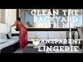 TRANSPARENT LINGERIE | CLEAN THE BACKYARD WITH ME