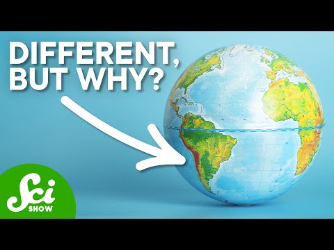 Why is the southern hemisphere warmer?