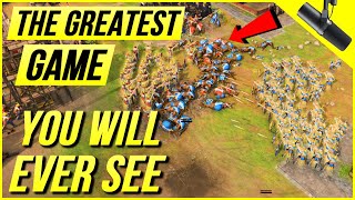 The Best Game Of AoE4 You Will Ever See