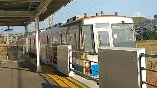 307：福岡市交通局1000N系09 JR筑肥線495C普通筑前前原行き 周船寺駅到着