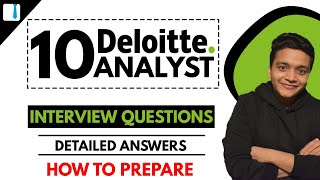 10 Deloitte Interview Questions and Answers | Deloitte Analyst | Deloitte Interview