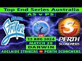 Adelaide Strikers vs Perth Scorchers | AS vs PS | Top End Series Australia 2024 | Cricket Info Live