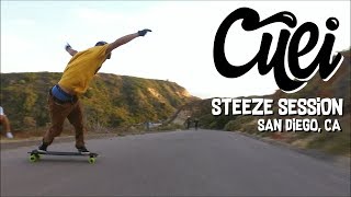 Steeze Session - Downhill Longboard Skate Freeride