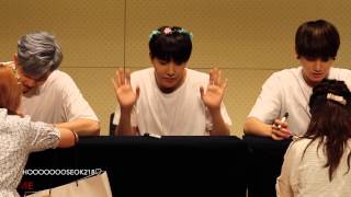 150509　팬사인회 방탄소년단 bts 호석 jhope 제이홉