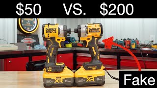Is The FAKE Dewalt Impact Driver Better? DCF860