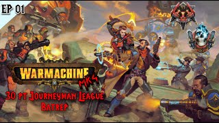 2 player Battle Box Batrep!! Khador v. Cygnar 30pt || Journeyman Warmachine Batrep EP01