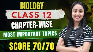 Class 12th Biology Most Important Topics Class12 Boardexam Education