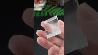 ．艾莉希亞寶石水晶．方解石 冰洲石 Iceland spar 明顯雙折射 5