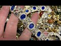 Vintage Jewelry Bag Unbagging !! Vintage Jewelry Haul !