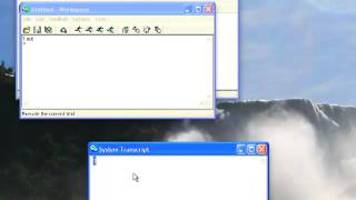 Using the VisualWorks Transcript in ObjectStudio