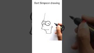 how to draw Bart Simpson