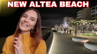 Altea Beach: New Beach Promenade is FINALLY done! 🏖 #benidorm #altea