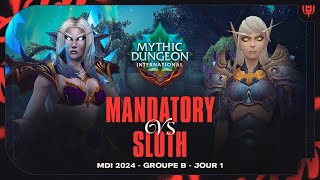 MDI 2024 - Groupe B - Mandatory vs Sloth - Jour 1