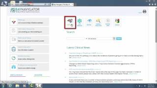 Bay Navigator Homepage Tutorial