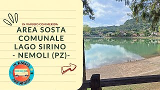 Area sosta camper Comunale Lago Sirino - Nemoli (PZ) | In viaggio con Merida | Video 36