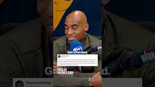 Tiki Barber doubles down on his 'dead to me' comments towards Saquon Barkley 👀 #shorts