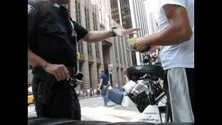 NYC Police explains why he gave tickets for stupid reasons