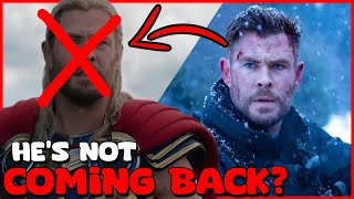 THOR OUT OF MARVEL? CHRIS HEMSWORTH TALKS ABOUT A POSSIBLE RETURN