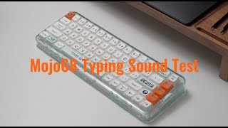 MelGeek Mojo68 Typing Sound Test