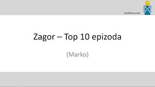 Stripovi 52# - Zagor - Top 10 epizoda (Marko)