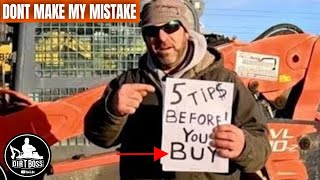 Buying A Used Skid Steer