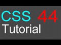 CSS Tutorial for Beginners - 44 - A nice button
