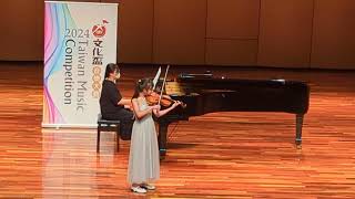 Regina 2024 高雄文化盃小提琴六年級組 Mendelssohn Violin Concrto in e minor op.64-3rd mov.