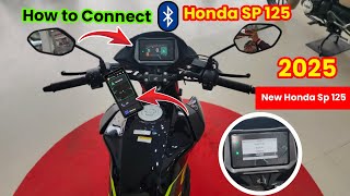 Honda SP 125 Mein Bluetooth Kaise connect Karen |How to connect bluetooth Honda SP 125