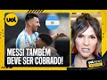 RACISMO DOS ARGENTINOS PRECISA DE PUNIÇÃO SEVERA! MESSI TEM QUE SE POSICIONAR!, DIZ ALICIA KLEIN