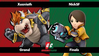 Mega Gourmet Clash #21 - Xozniath (Bowser) vs NickSF (Gunner) - Ultimate Singles - Grand Finals