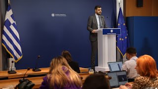 Eνημέρωση πολιτικών συντακτών από τον Κυβερνητικό Εκπρόσωπο Παύλο Μαρινάκη