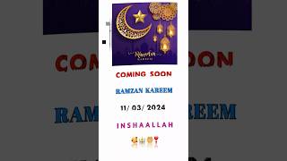 Ramadan coming soon WhatsApp status videos | Ramzan Mubarak WhatsApp status videos | Ramadan2024 |