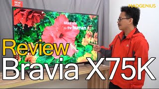 Review X75K | 4K Ultra HD | High Dynamic Range (HDR) | Smart TV (Google TV)