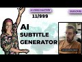 Top 5 AI Subtitle Generator for adding Automatic Subtitles to a Video