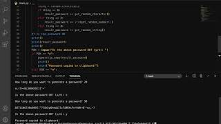 Python Password Generator | Python Projects