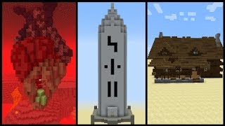 5 Minecraft Structure Ideas!