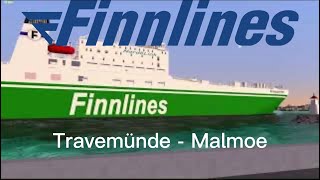 VSF Finnpartner Travemünde - Malmö Virtual Cruise