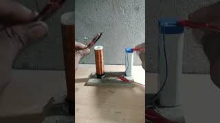 Tesla Coil ||diy project #experiments #shorts #crazy