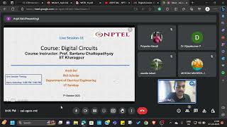 Week-11 NPTEL-Digital Circuits-Live session-11 (noc23_ee115)- TA Arpit Bal