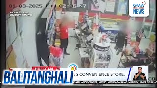 Panghoholdap sa 2 convenience store, huli-cam | Balitanghali